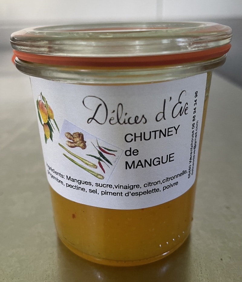 chutneys délices d'Ève dans le Haut-Rhin